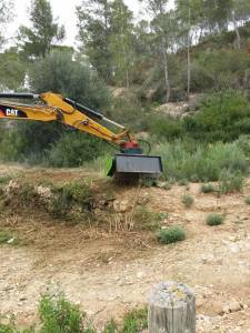 desbrozadora forestal
