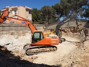 excavaciones para nuevas construcciones